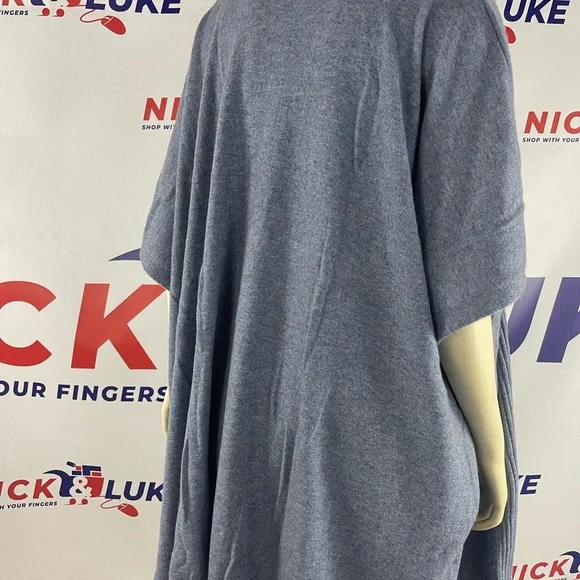 Naadam - Soft Collection Women Poncho style Cardigan - Picture 3 of 5